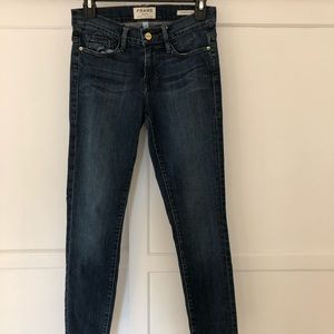 Frame Denim Jeans “Le Skinny de Jeanne Crop” 26